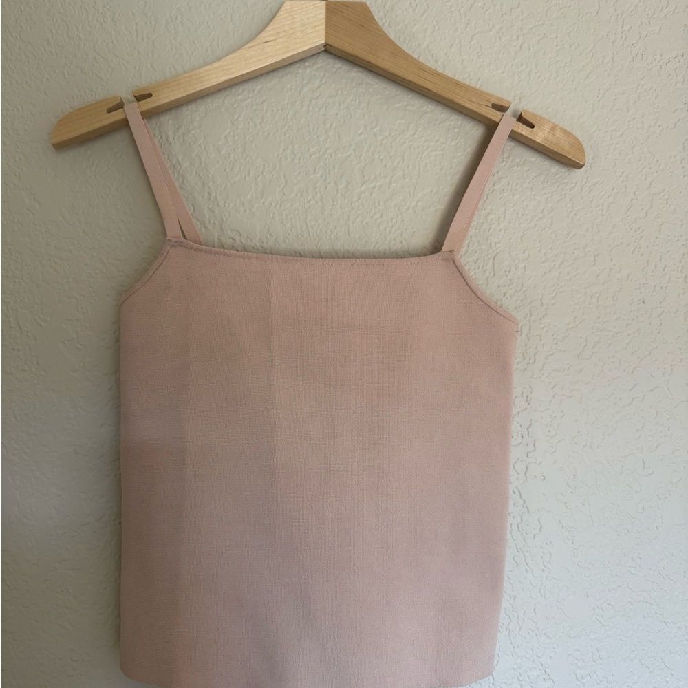 Alice + Olivia Blush Pink Camisole Top